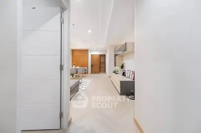 Spacious modern living area with elegant decor and open layout