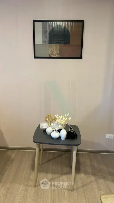 Stylish interior with modern decor and wooden flooring, perfect for contemporary living.