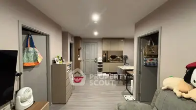 Modern apartment interior with open layout and stylish decor