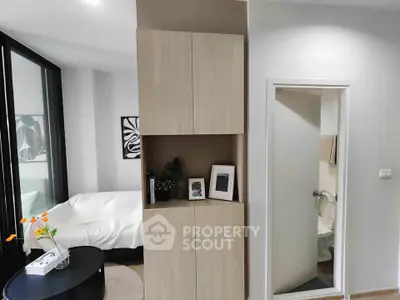 Modern apartment interior with stylish decor and cozy living space