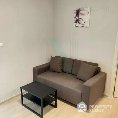 Fully Furnished 2 Bedrooms Condo at Fuse Sense Bangkae Livingroom