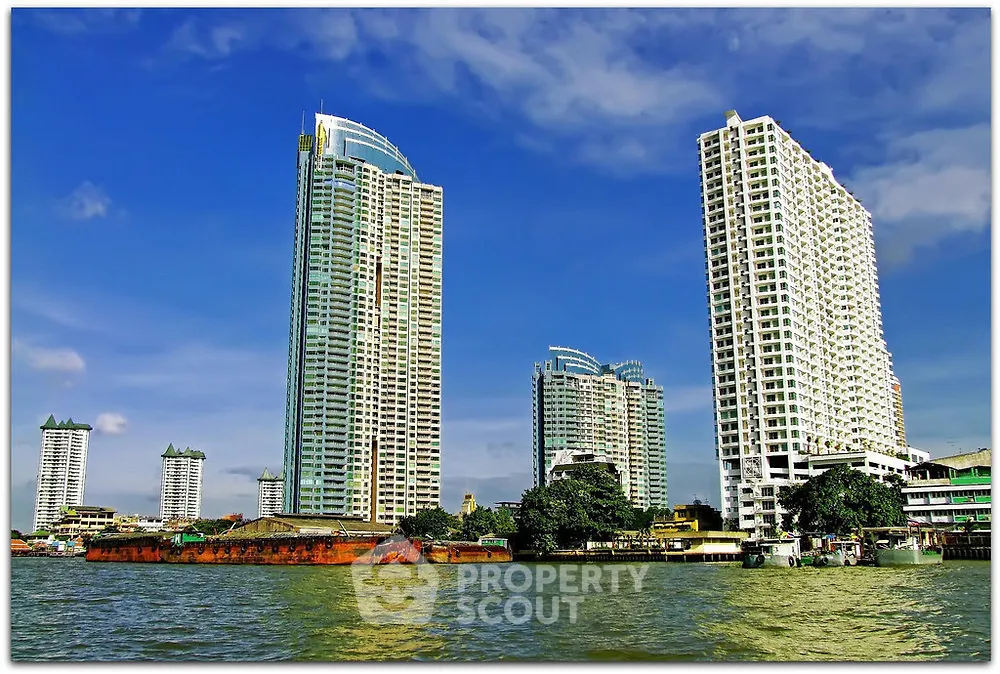  1 Bedroom Condo at Supalai River Place Charoen Nakorn-1