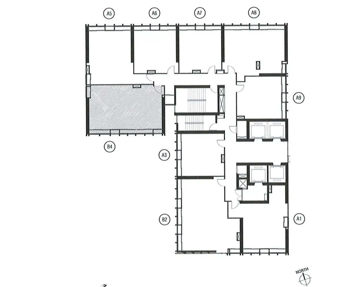 Architectural floor plan showcasing detailed layout of spacious property