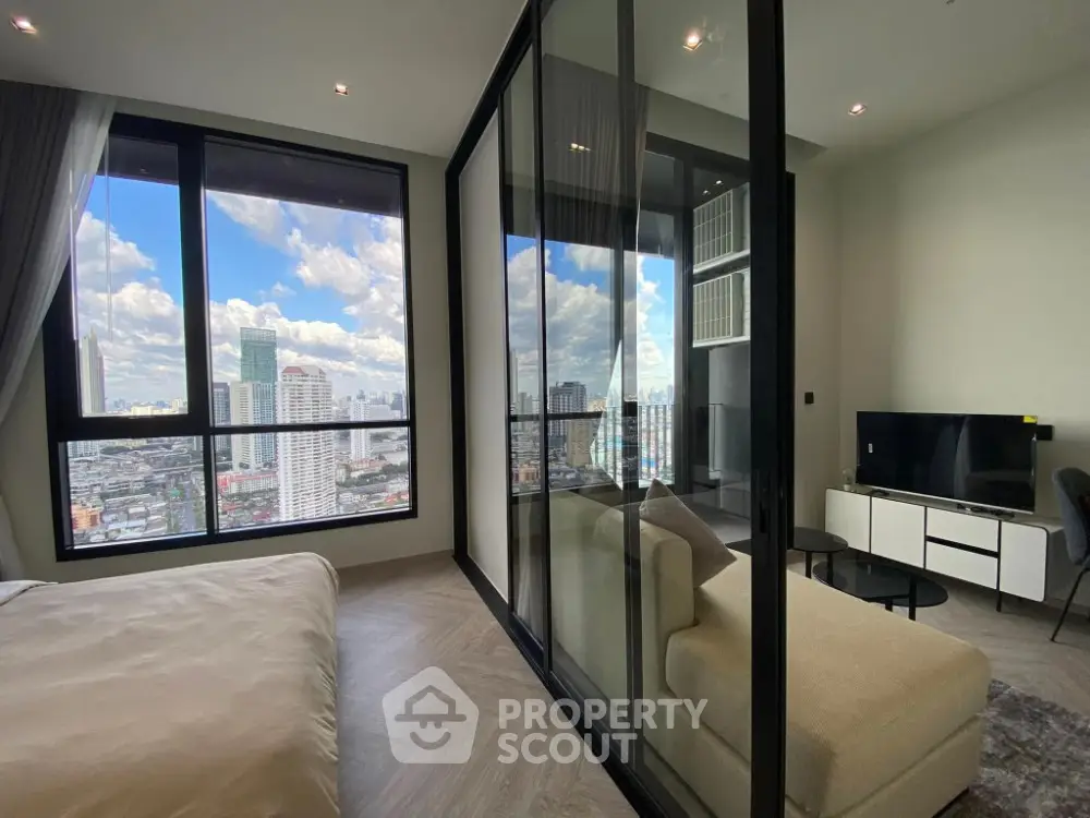 Modern condo with stunning city view and stylish interior design