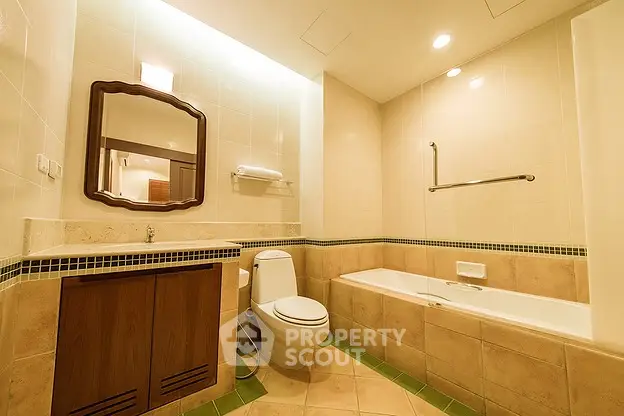 Fully Furnished 1 Bedroom Apartment at บ้านมนธิดา เซอร์วิส เรสซิเด้นท์-4