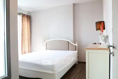 Bright and cozy bedroom with elegant decor and natural light