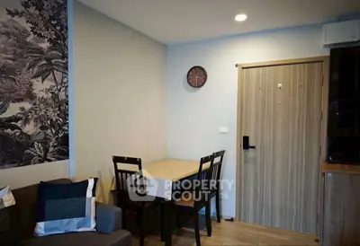 Modern living room with stylish decor and cozy ambiance