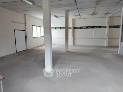 Spacious open-plan interior with potential for customization in prime location