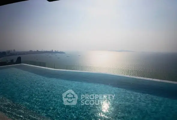 Stunning infinity pool with breathtaking ocean view, perfect for luxury living.