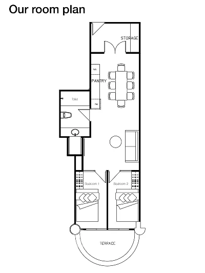 2 Bedrooms Condo at State Tower Silom-3