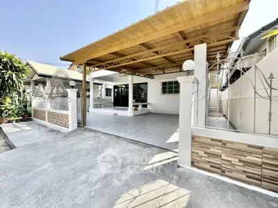 Spacious modern home with covered carport and stylish exterior design
