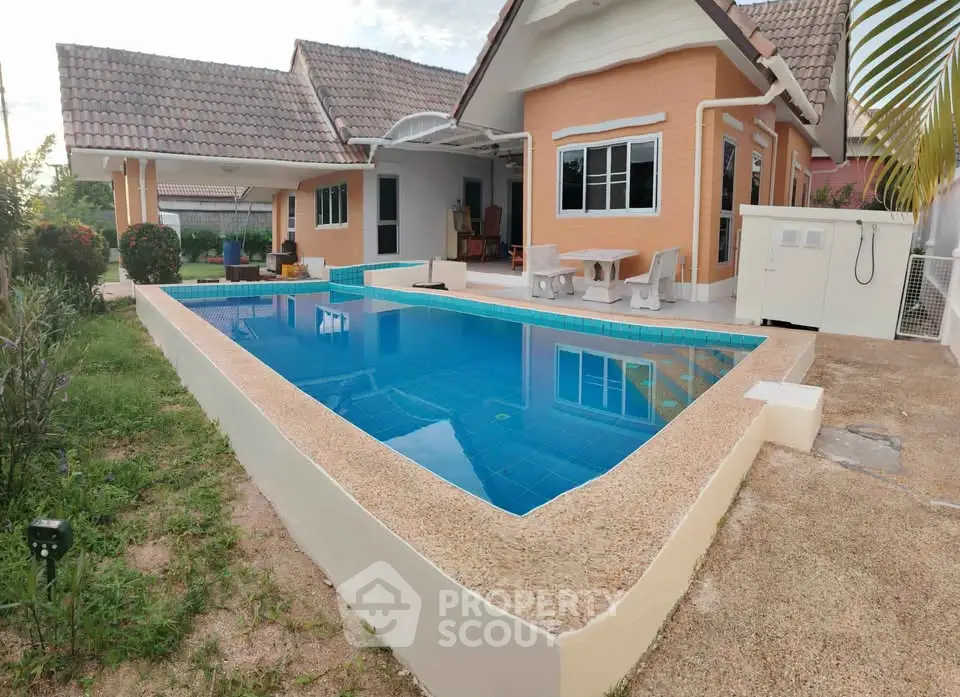 Charming villa with private pool and spacious outdoor area, perfect for relaxation and entertainment.