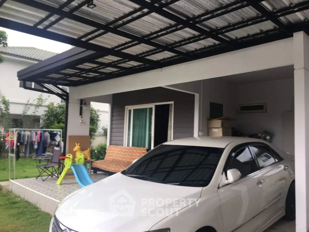 Charming suburban home with carport and lush garden, perfect for family living.
