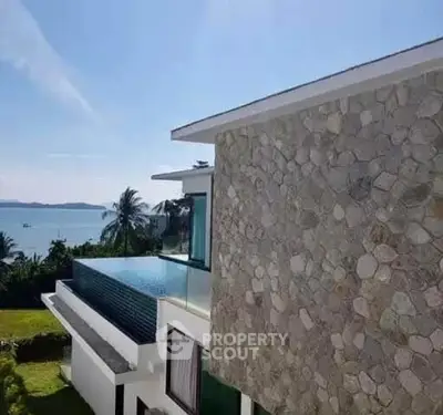 Luxurious seaside villa with infinity pool and stunning ocean view