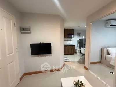 Modern apartment interior with open layout and stylish decor