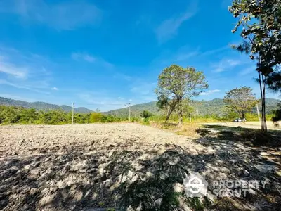 Expansive undeveloped land with fertile soil, framed by lush trees under a clear blue sky, ideal for a bespoke residential or agricultural project.