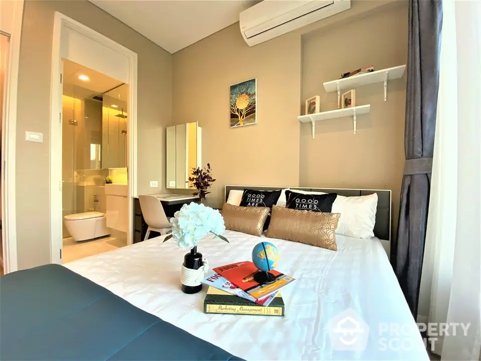 Fully Furnished 1 Bedroom Condo at The Saint Residences Ladprao-1