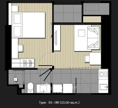  1 Bedroom Condo at Ideo Mobi Asoke-3