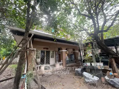 Charming rustic house with lush garden and spacious outdoor area, perfect for nature lovers.
