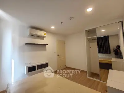 Modern living room with stylish staircase and open layout