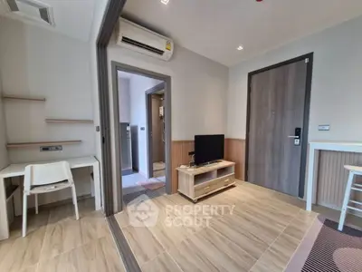 Modern apartment interior with open layout and stylish decor