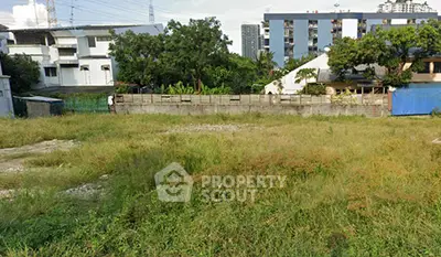 Spacious vacant land plot in urban area with potential for development.