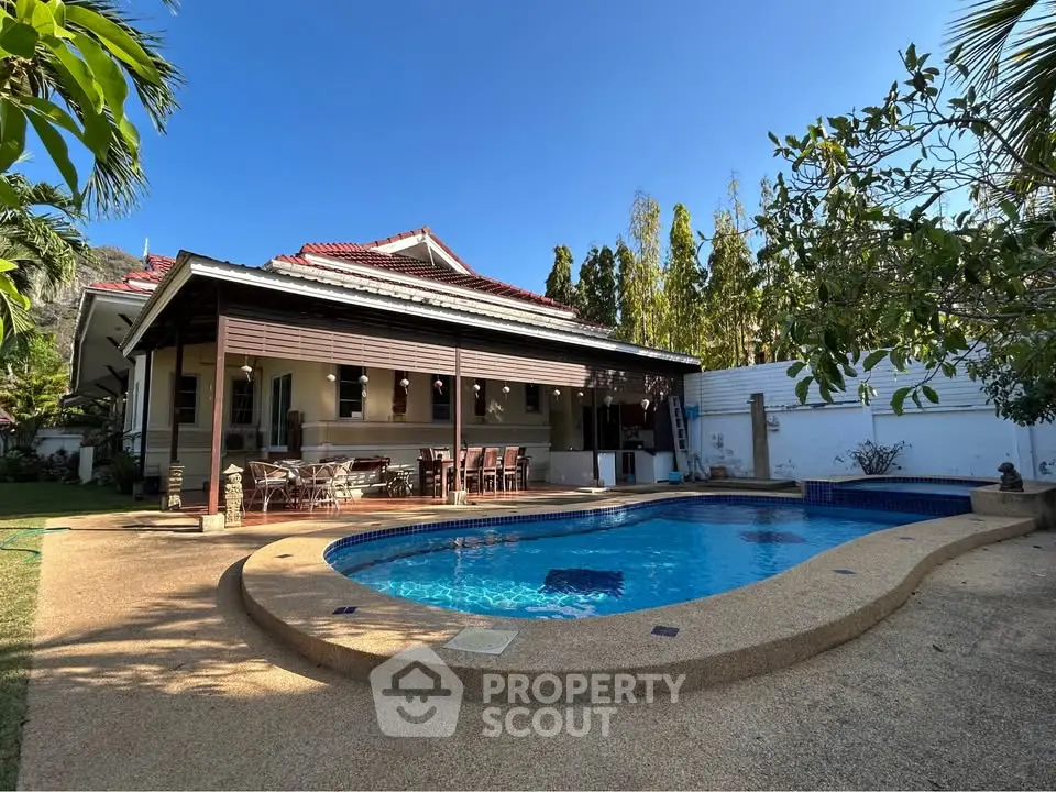 Charming villa with private pool and spacious outdoor area, perfect for relaxation and entertaining.