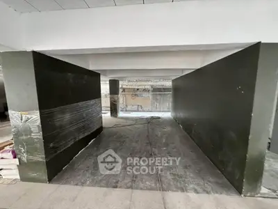 Spacious under-construction interior with potential for customization