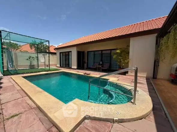 Charming villa with private pool and spacious patio, perfect for relaxation and entertainment.