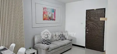 Modern living room with stylish decor and comfortable seating