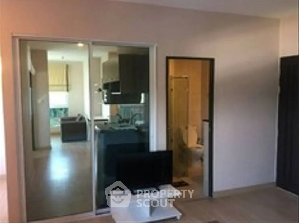 Modern apartment interior with open layout and natural light