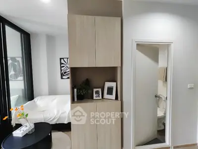 Modern apartment interior with stylish decor and cozy living area