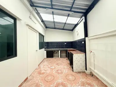 Spacious kitchen with open layout and modern design