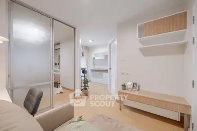 Modern apartment interior with open layout and stylish decor