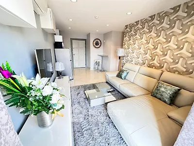 Stylish modern living room with elegant decor and cozy seating area