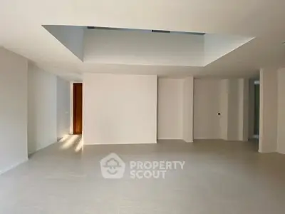 Spacious modern interior with open layout and natural light