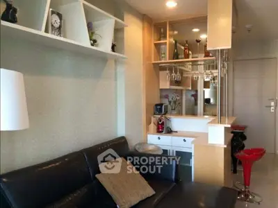 Fully Furnished 2 Bedrooms Condo at Ideo Ratchada Huaikwang-3