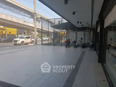 Spacious commercial property with ample parking and street view, ideal for business opportunities.