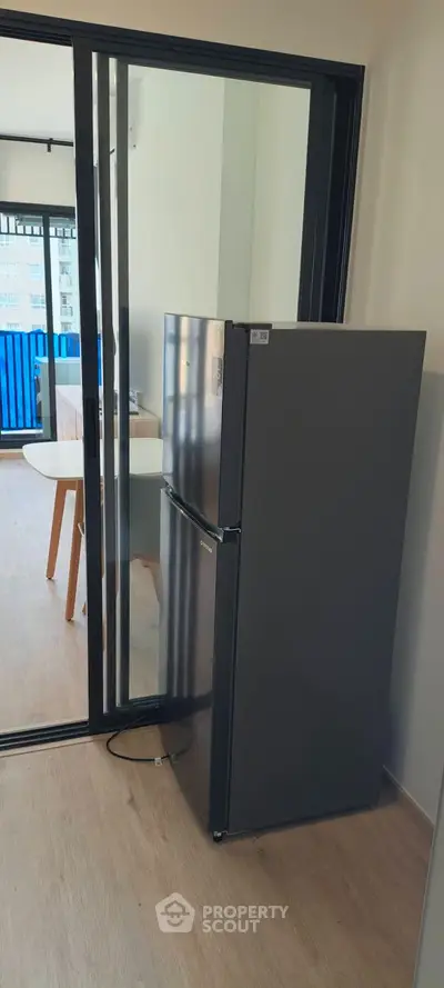 Modern living room with stylish decor and comfortable seating