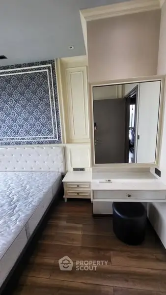 Luxurious bedroom with elegant decor and stylish furniture