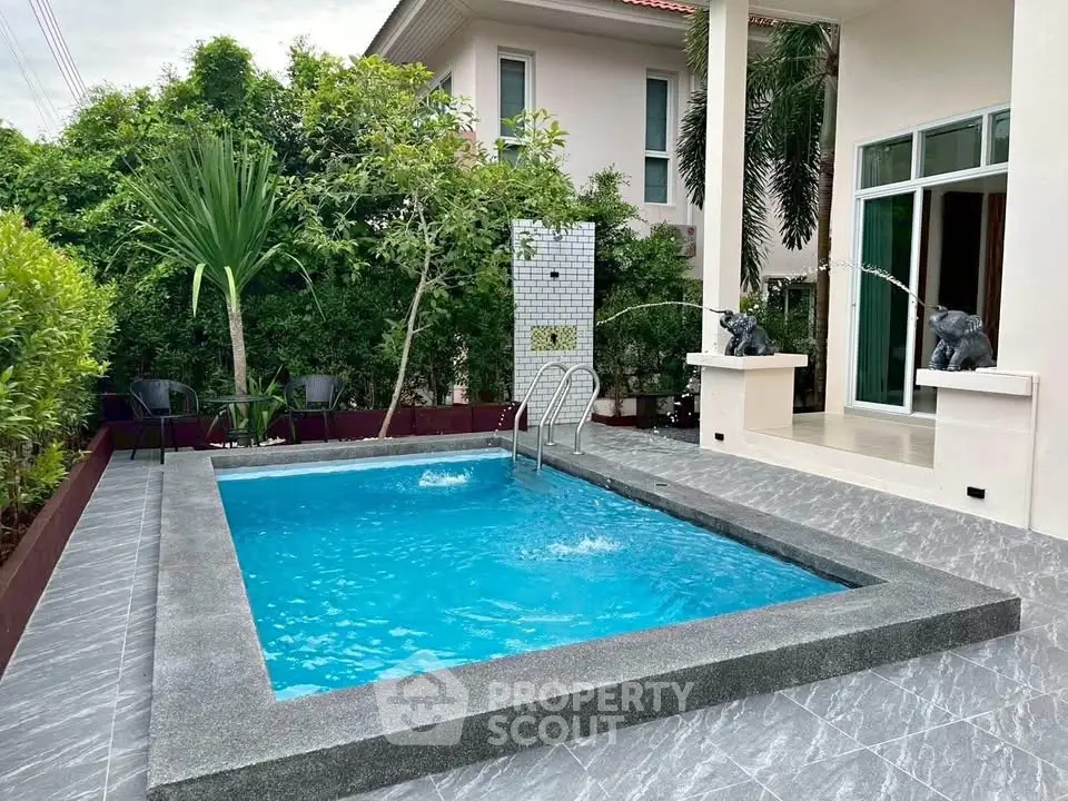 Luxurious home with private pool and elegant outdoor space