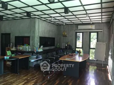 Modern office space with sleek design and natural light
