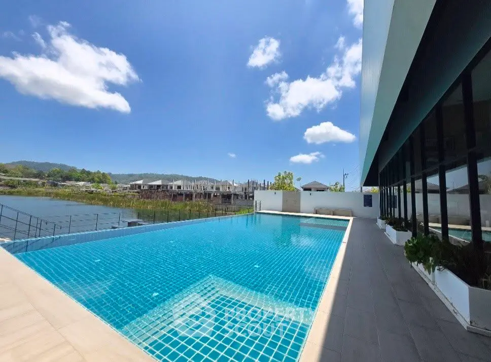 Luxurious outdoor pool with stunning views and modern architecture, perfect for relaxation and leisure.