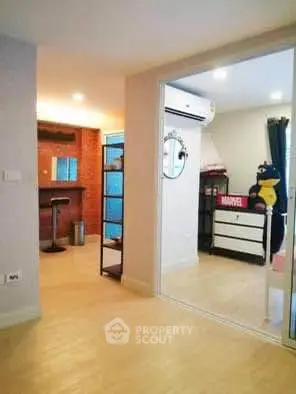 Modern apartment interior with open layout and stylish decor