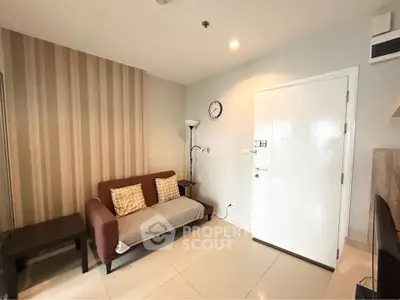 Cozy living room with modern decor and stylish furniture, perfect for relaxation and entertainment.