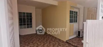 Charming entrance with tiled flooring and modern design