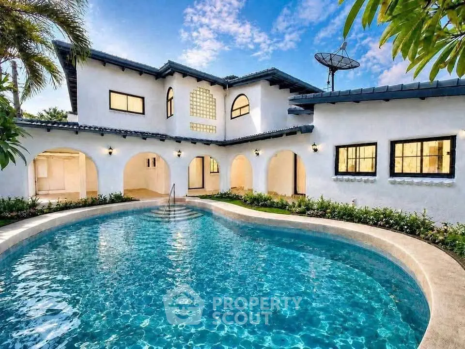 Stunning luxury villa with private pool and elegant architecture, perfect for upscale living.