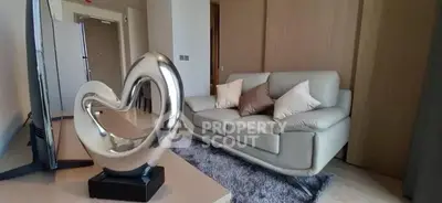 Modern living room with stylish decor and comfortable seating