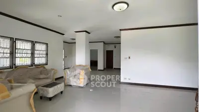 Spacious living room with elegant furniture and natural light