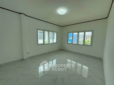 Spacious corner unit with large windows and elegant marble flooring, perfect for natural light lovers.